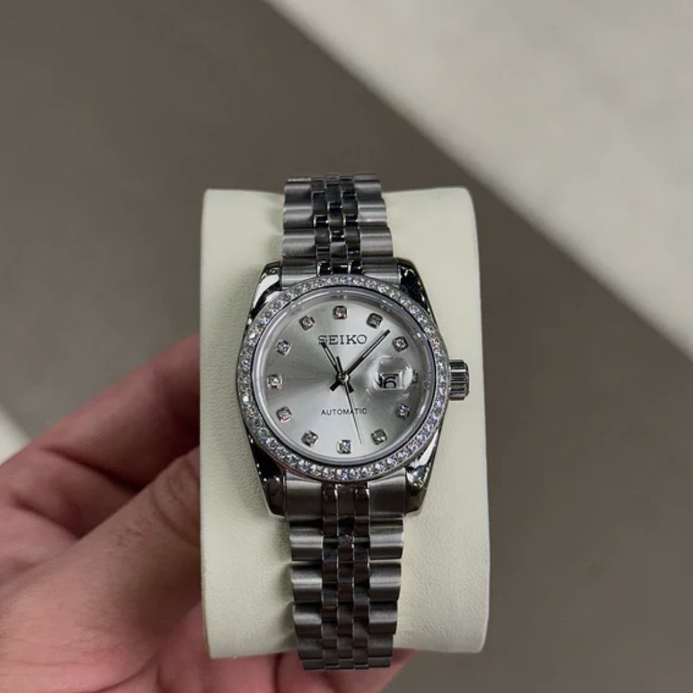 Seiko Mod: Diamond White Datejust 31mm